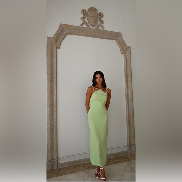 Yellow The Label Remington Maxi Dress, Size S - Picture 1 of 16